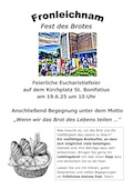 Plakat Fronleichnam