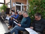 Weihnachtssingen der Gruppe Miteinander 2020